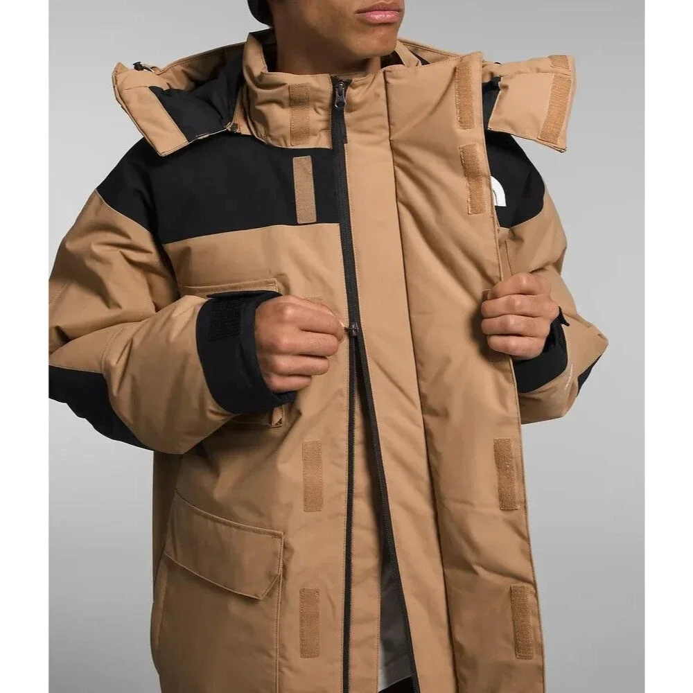The North Face‎ Men's Coldworks Down Parka Insulated Winter Jacket TAN BLACK